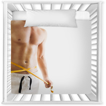 Hansome Young Man With Measuring Tape Nursery Decor 53662195