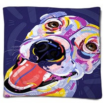 Happy Dog Blankets 219580703