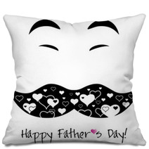 Happy Father's Day  Background Or Card Pillows 62762911