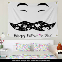 Happy Father's Day  Background Or Card Wall Art 62762911