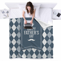 Happy Father's Day Blankets 63866216