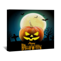 Happy Halloween Wall Art 67745134