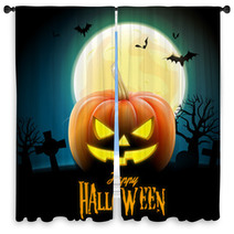 Happy Halloween Window Curtains 67745134