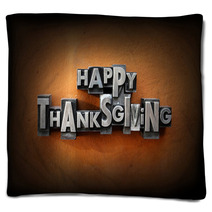 Happy Thanksgiving Blankets 56058920