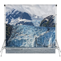 Harriman Glacier In Alaska Backdrops 63087637