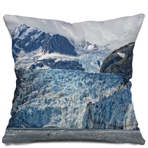Harriman Glacier In Alaska Pillows 63087637