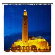 Hassan II Mosque In Casablanca, Morocco Africa Bath Decor 59079001