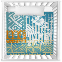 Hawaiian Pattern Patchwork Nursery Decor 28914726