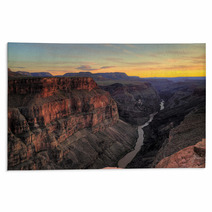 HDR, Toroweap Point Sunset, Grand Canyon National Park Rugs 41831780