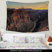 HDR, Toroweap Point Sunset, Grand Canyon National Park Wall Art 41831780