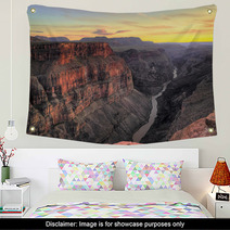HDR, Toroweap Point Sunset, Grand Canyon National Park Wall Art 55477410