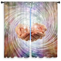 Healing Magic Window Curtains 57700747