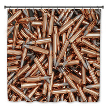 Heap Of Rifle Bullets Background Bath Decor 53000931