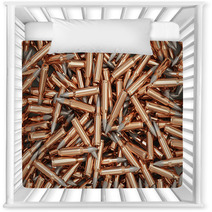 Heap Of Rifle Bullets Background Nursery Decor 53000931