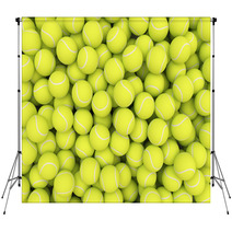 Heap Of Tennis Balls Backdrops 54809777