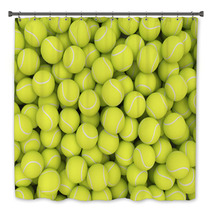 Heap Of Tennis Balls Bath Decor 54809777