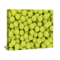 Heap Of Tennis Balls Wall Art 54809777