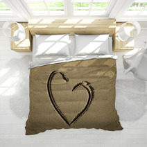 Heart At Sand Bedding 67465184