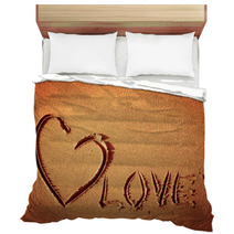 Heart At Sand Bedding 67465198