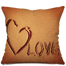 Heart At Sand Pillows 67465198