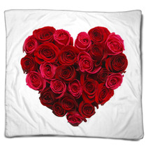 Heart Of Roses Blankets 60122299