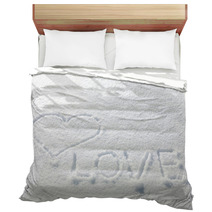 Heart On The Snow Bedding 6994781
