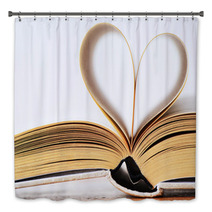 Heart Shaped Book Bath Decor 67364202