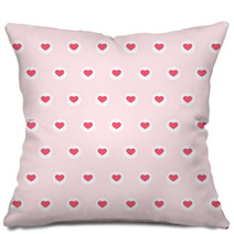 Hearts Seamless Background 8 Pillows 67001583