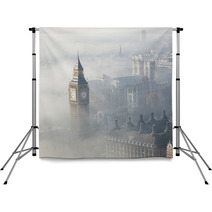 Heavy Fog Hits London Backdrops 62917216