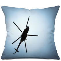Helicopter In The Sky Pillows 55935161