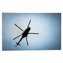 Helicopter In The Sky Rugs 55935161