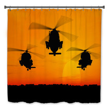 Helicopters Bath Decor 13435382