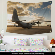 Hercules Aircraf On Land Wall Art 105264919