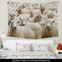 Herd Of Sheep Wall Art 12172246