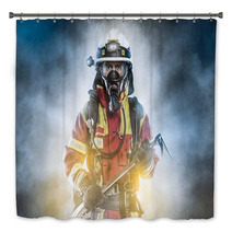 Hero Firefighter Bath Decor 201583586