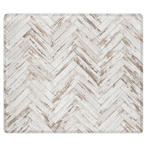Herringbone Old Painted Parquet Seamless Floor Texture Rugs 139217092