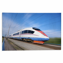 High-speed Commuter Train. Rugs 34796368