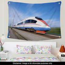 High-speed Commuter Train. Wall Art 34796368