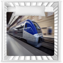 High-speed Train In Motion Nursery Decor 26839141