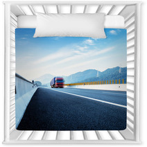 Highway And Red Truck Nursery Decor 58516528