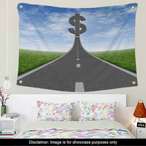 Highway To Wealth Wall Art 42443629