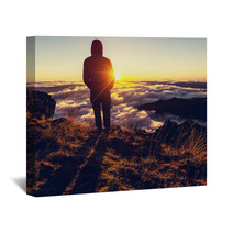 Hike In Mountains Wall Art 66154994