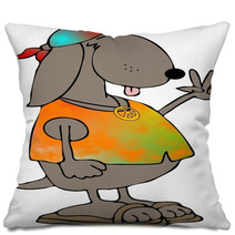 Hippie Dog Pillows 8317192