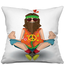 Hippie Isolated Pillows 12097825