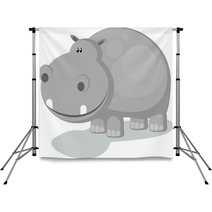 Hippo Backdrops 13902413