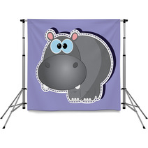 Hippo Backdrops 51723589