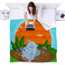 Hippo Blankets 62081235