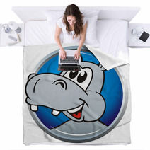 Hippo Button Blankets 27620800