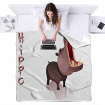 Hippo Vector Blankets 50055561