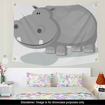 Hippo Wall Art 13902413